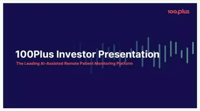 100plus pitch deck cover