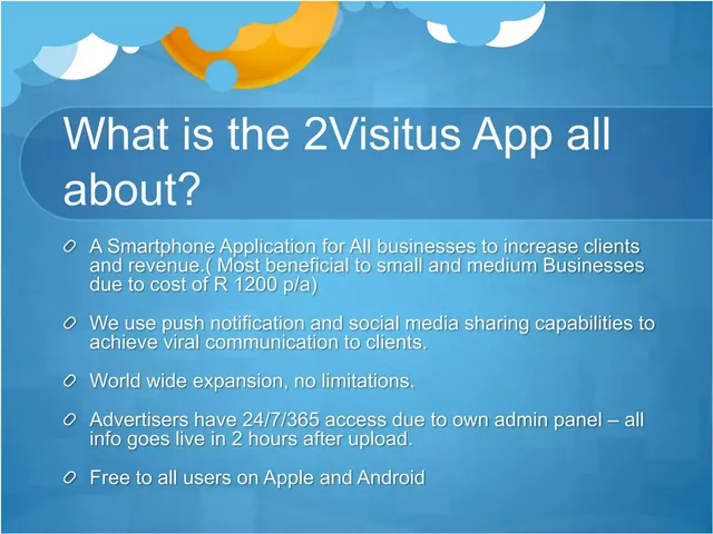 Product / solution slide 6 from 2VisitUs