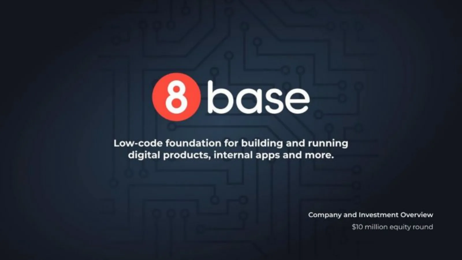 8base pitch deck slide