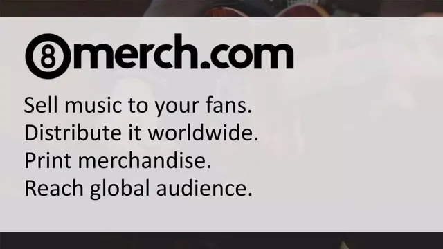 8Merch.com pitch deck cover