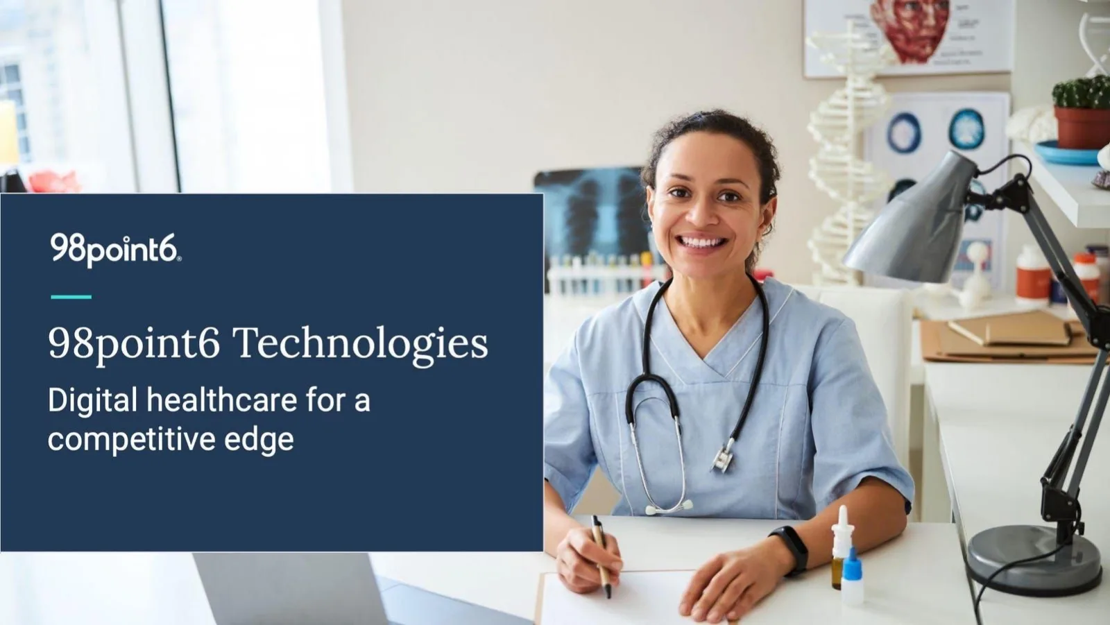 98point6 Technologies pitch deck slide