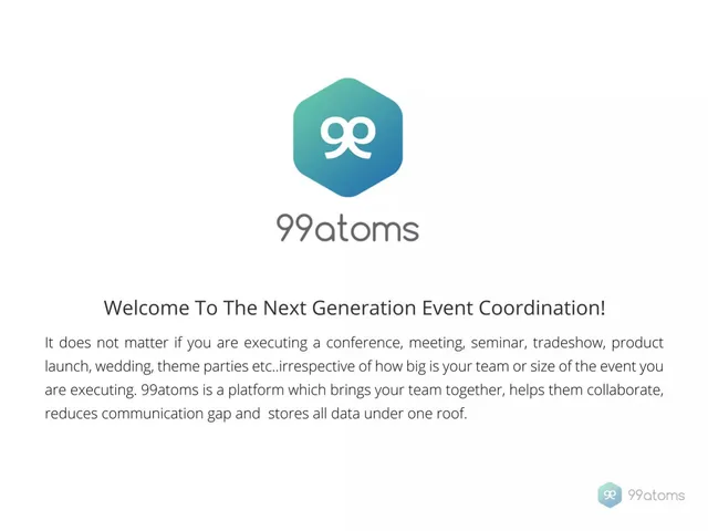 99atoms pitch deck cover