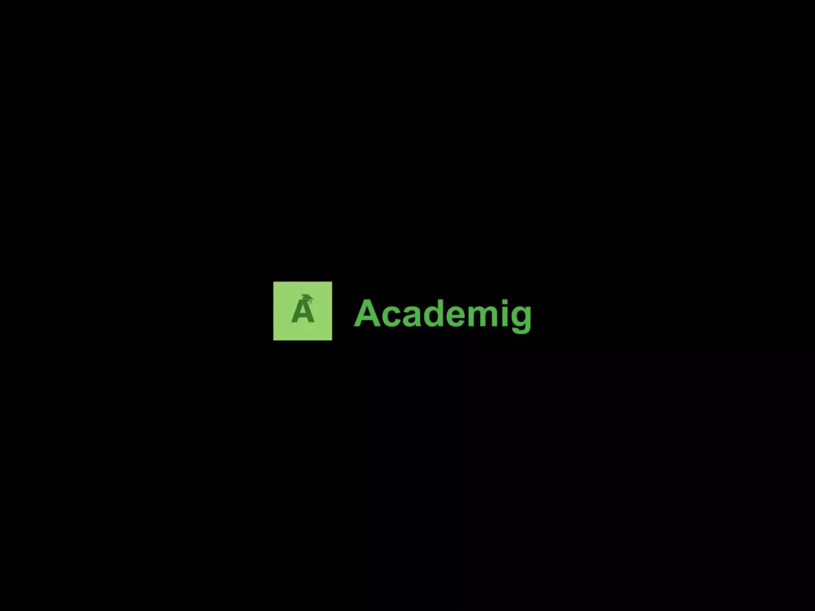 Academig pitch deck slide