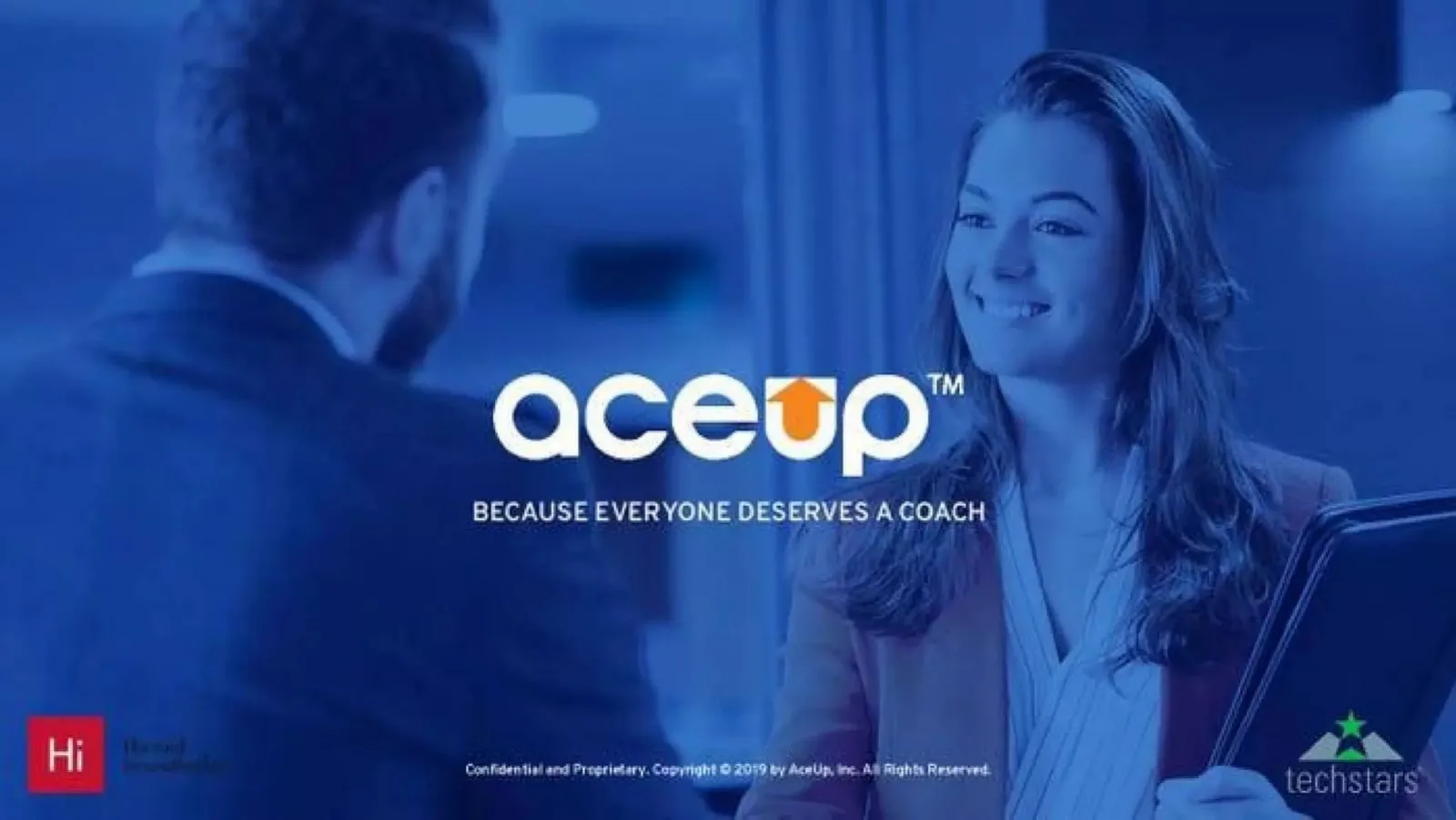 AceUp pitch deck slide
