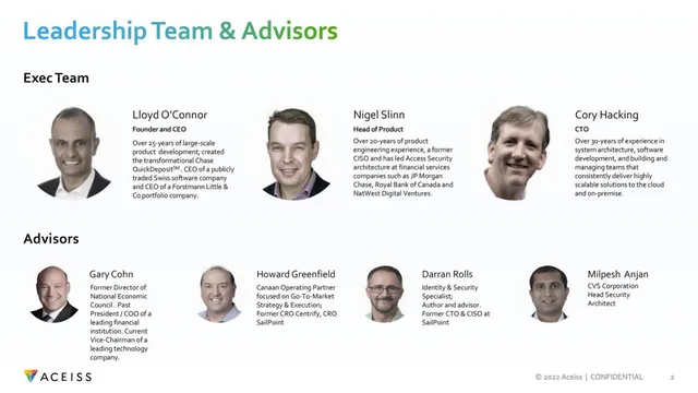 Team slide 2 from Aceiss