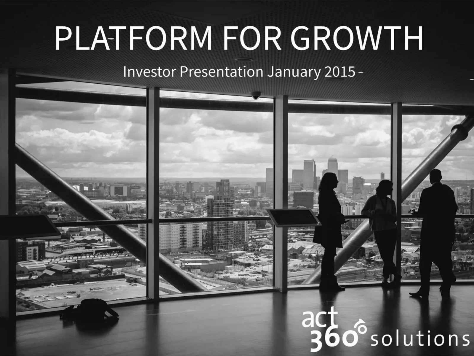 ACT360 Solutions pitch deck slide