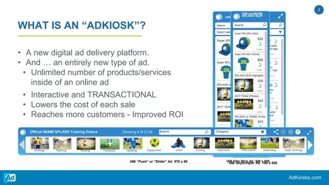Product / solution slide 3 from AdKiosks (ADFREEQ, LLC)