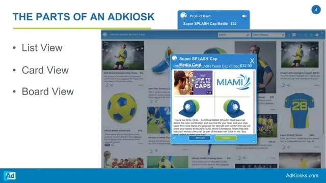 Product / solution slide 4 from AdKiosks (ADFREEQ, LLC)