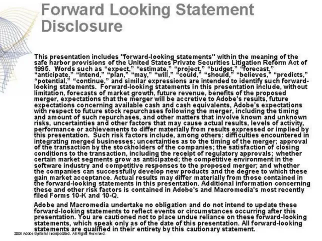 Disclaimer slide 2 from Adobe × Macromedia