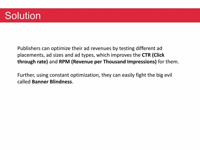 Product / solution slide 3 from AdPushup