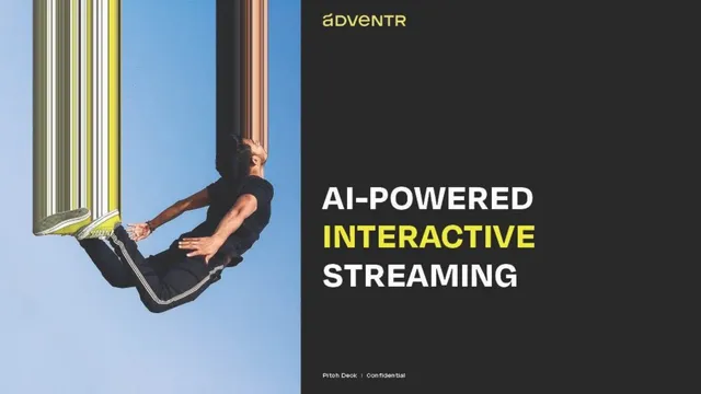 Adventr pitch deck cover