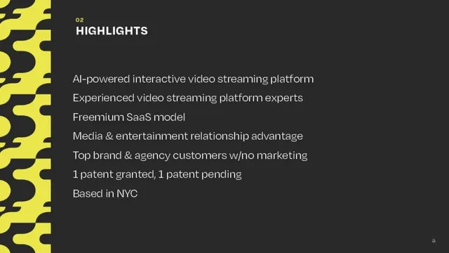 Company overview slide 2 from Adventr