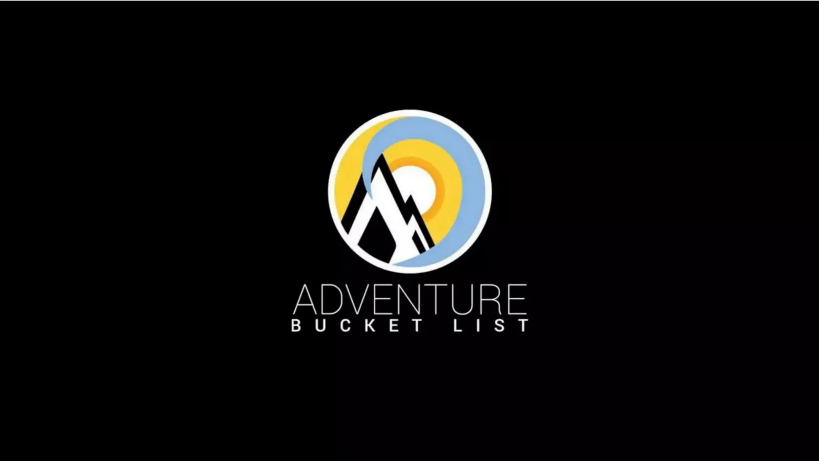 Adventure Bucket List pitch deck slide