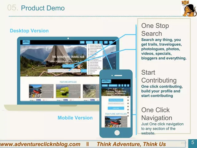 Product / solution slide 6 from Adventureclicknblog