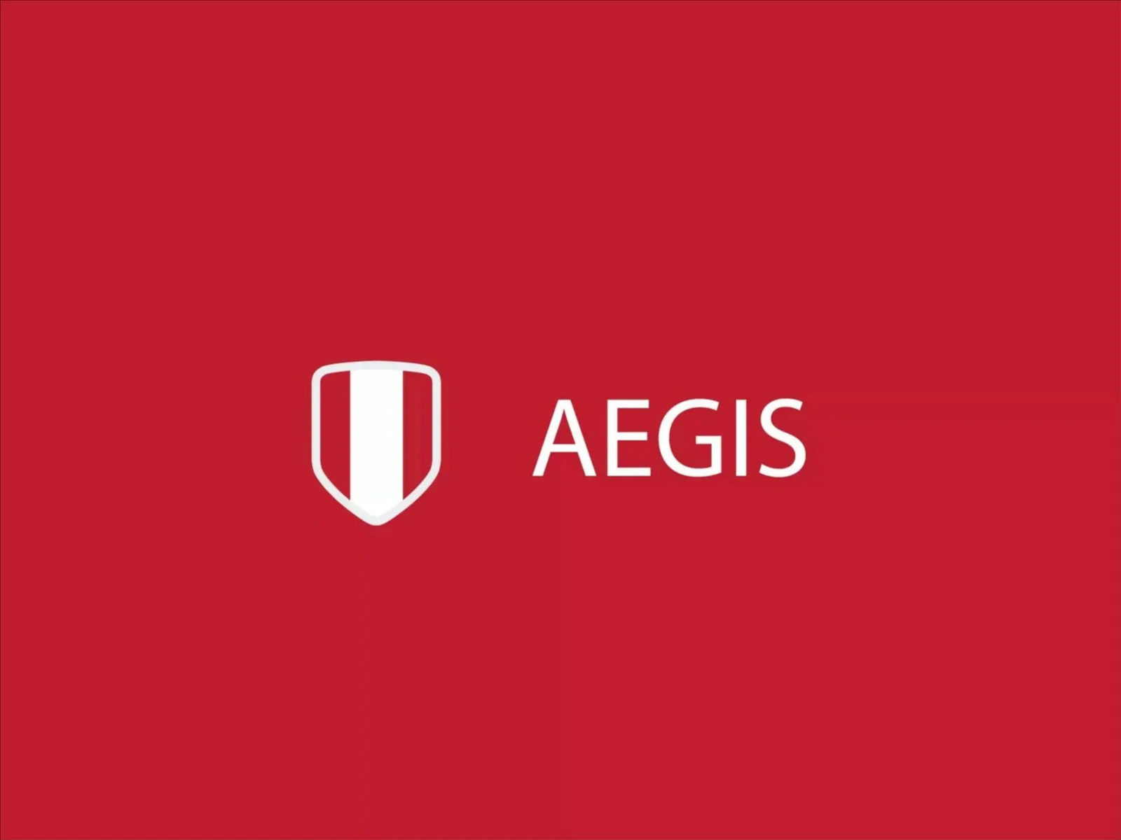 AEGIS pitch deck slide