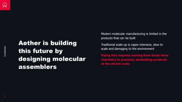 Problem slide 3 from Aether