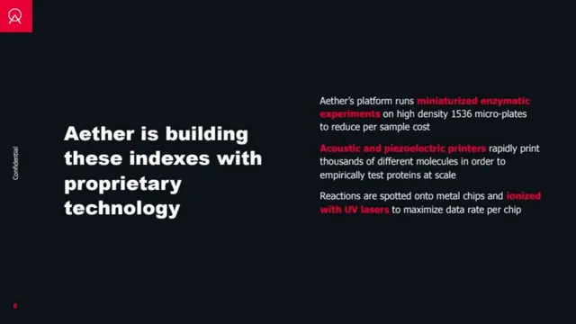 Technology slide 6 from Aether
