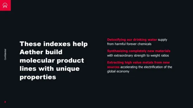 Product / solution slide 8 from Aether
