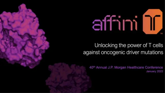 Affini-T pitch deck cover