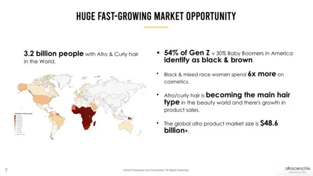 Market sizing / opportunity slide 8 from Afrocenchix