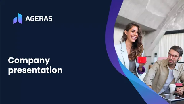 Ageras pitch deck cover