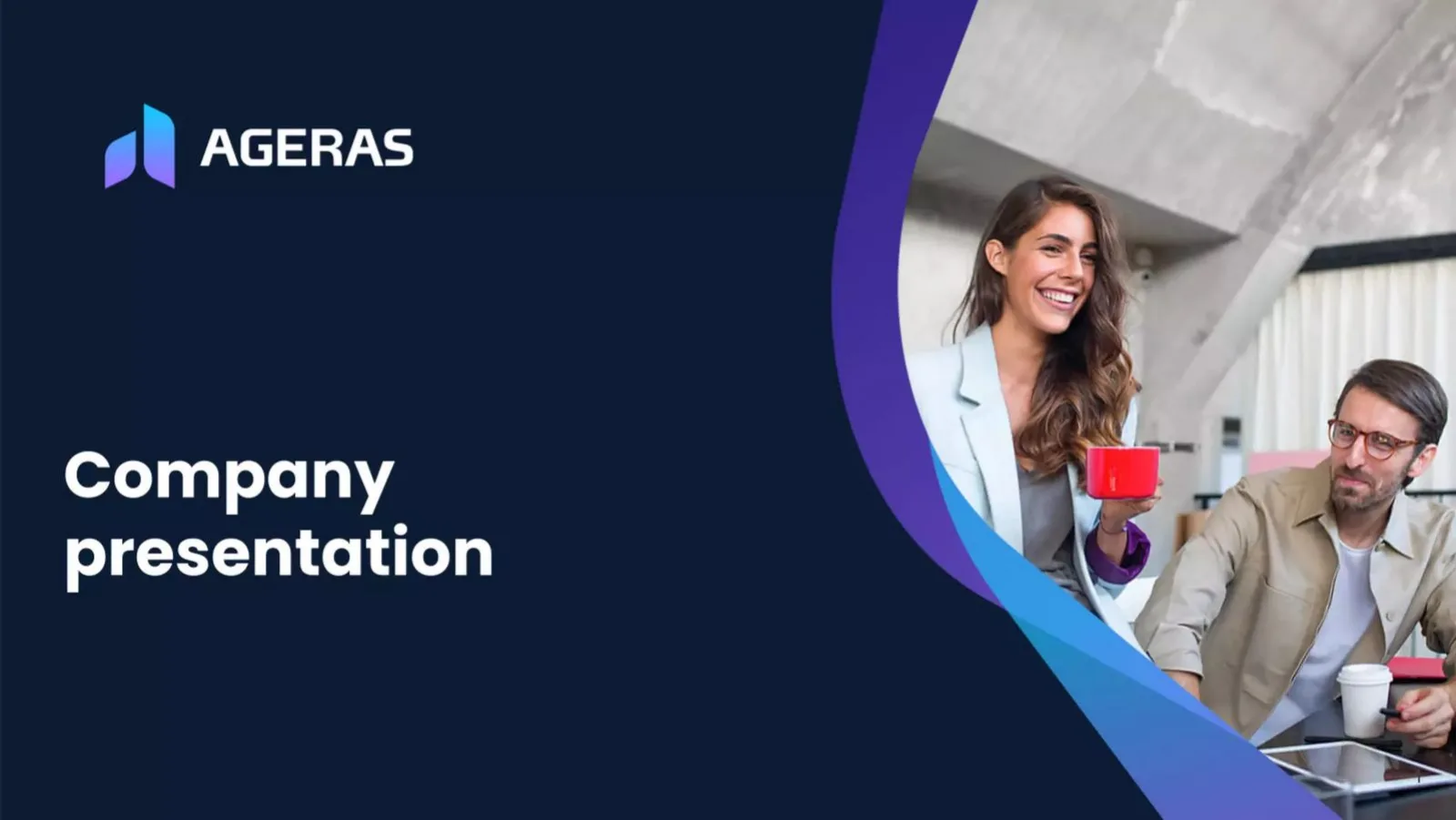 Ageras pitch deck slide