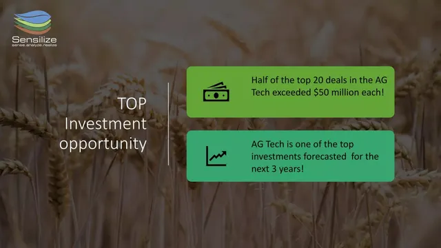 Market sizing / opportunity slide 3 from Sensilize
