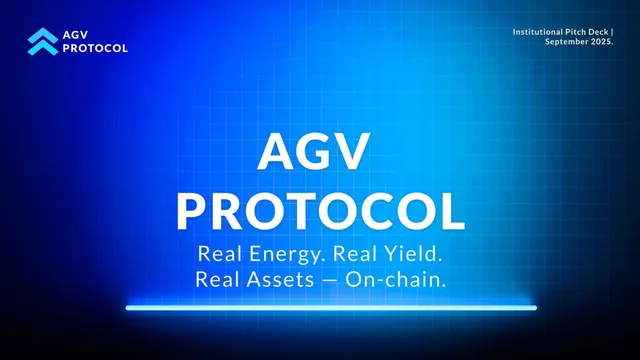 AGV PROTOCOL pitch deck cover
