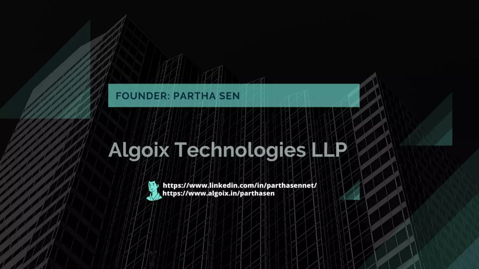Algoix Technologies LLP pitch deck slide