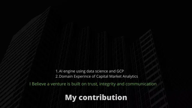 Team slide 5 from Algoix Technologies LLP