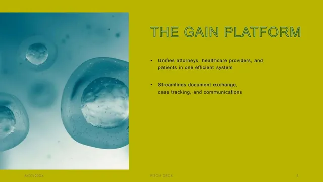 Product / solution slide 5 from Gain Servicing