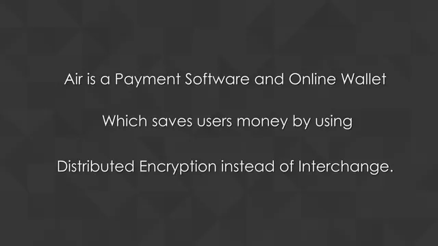 Product / solution slide 2 from Air Payments