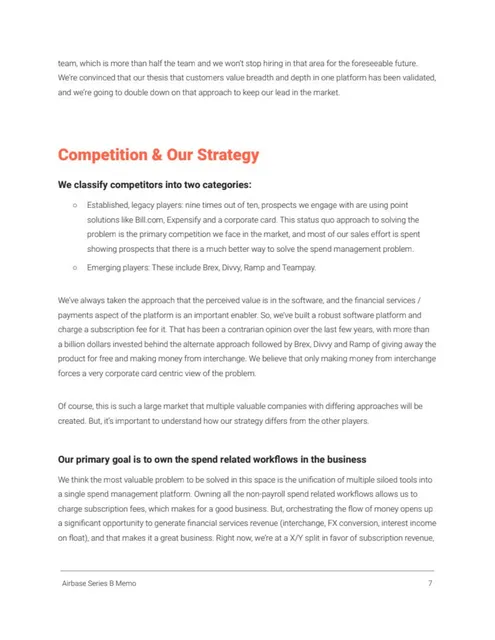 Competitors slide 7 from Airbase