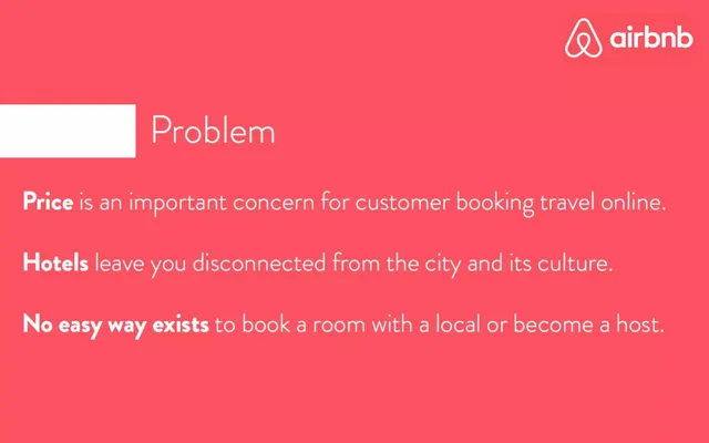 Problem slide 2 from Airbnb