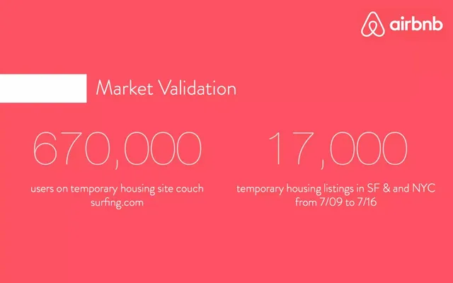Traction slide 4 from Airbnb