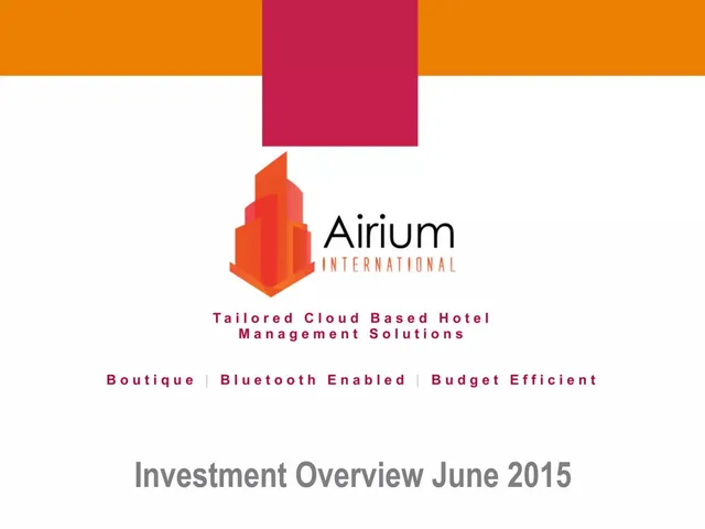 Airium International pitch deck cover