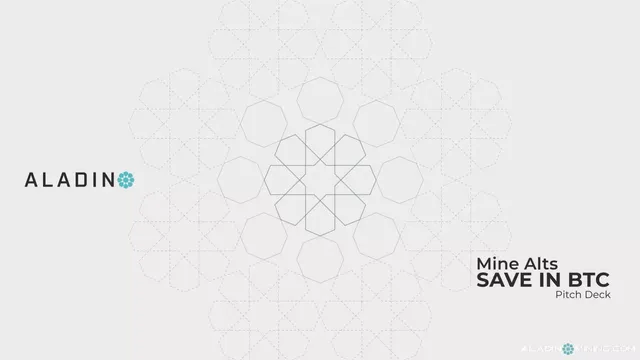 Aladino pitch deck cover