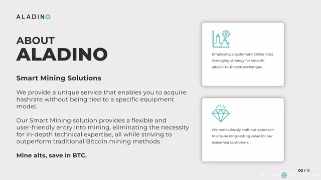 Product / solution slide 2 from Aladino