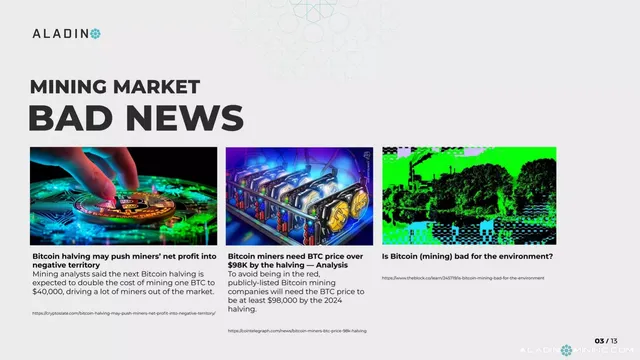 Market analysis / overview slide 3 from Aladino