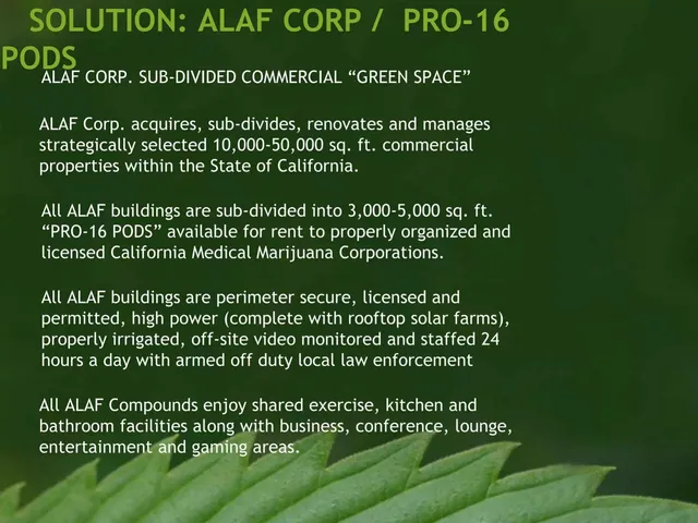 Product / solution slide 4 from ALAF Corp