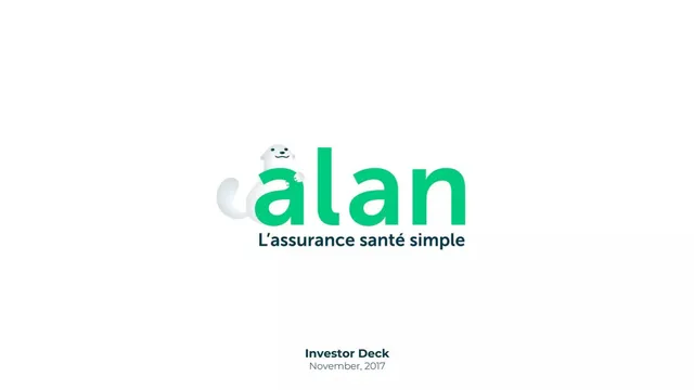 Alan pitch deck cover