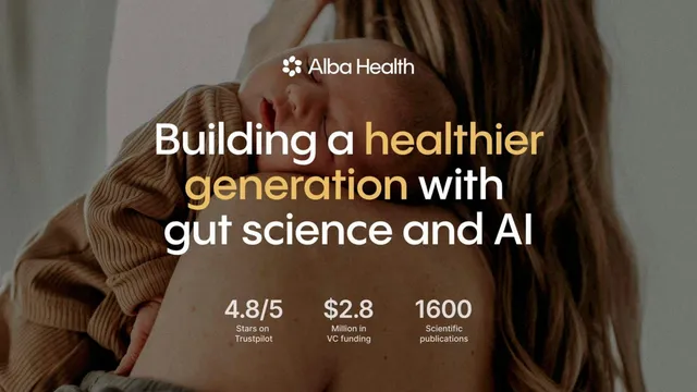 Alba Health pitch deck cover