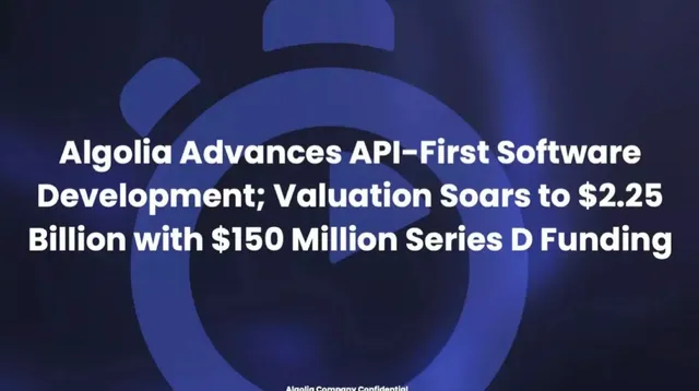 Traction slide 2 from Algolia