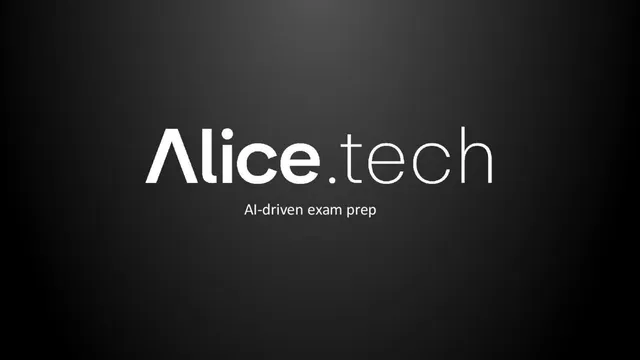 Alice.Tech pitch deck cover