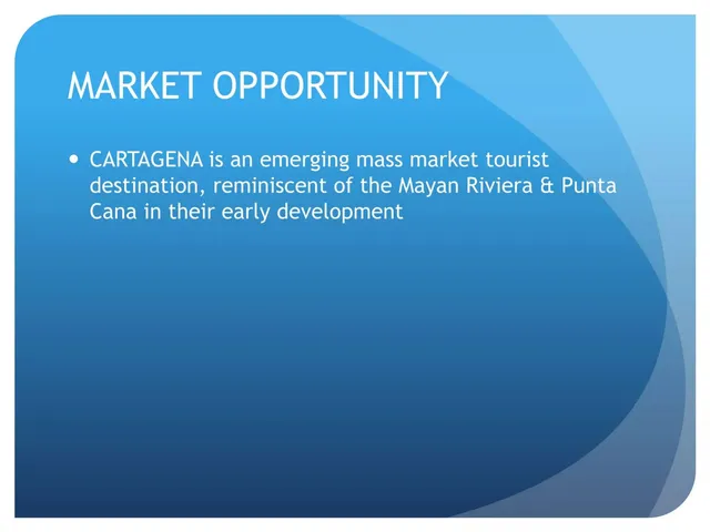 Market analysis / overview slide 4 from A La Orilla Del Mar Development LLC (Alodmd)