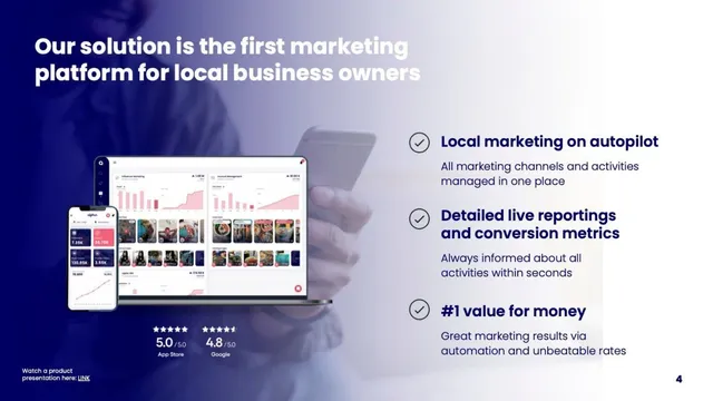 Product / solution slide 4 from Alphin