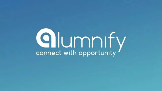 Alumnify pitch deck cover