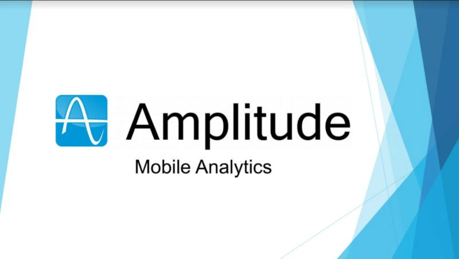 Amplitude pitch deck slide