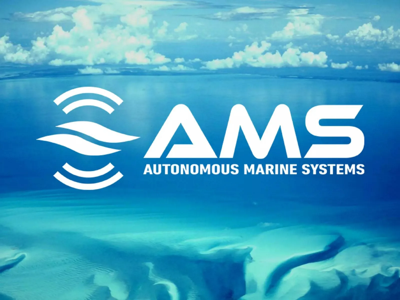AMS Autonomous Marine Systems pitch deck slide