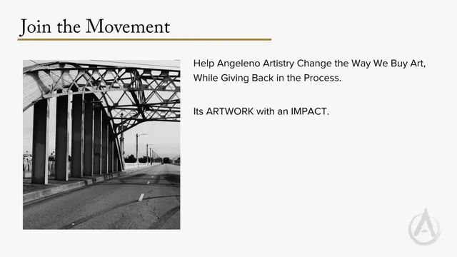 Thank you slide 9 from Angeleno Artistry